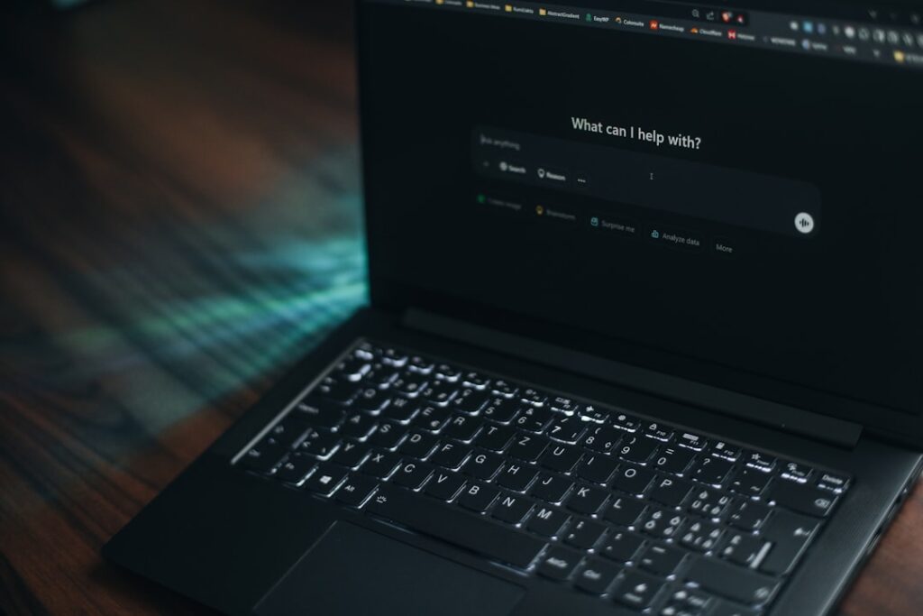 ChatGPT dashboard interface showing AI writing capabilities for content creation